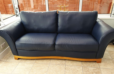 Leather sofa recovery